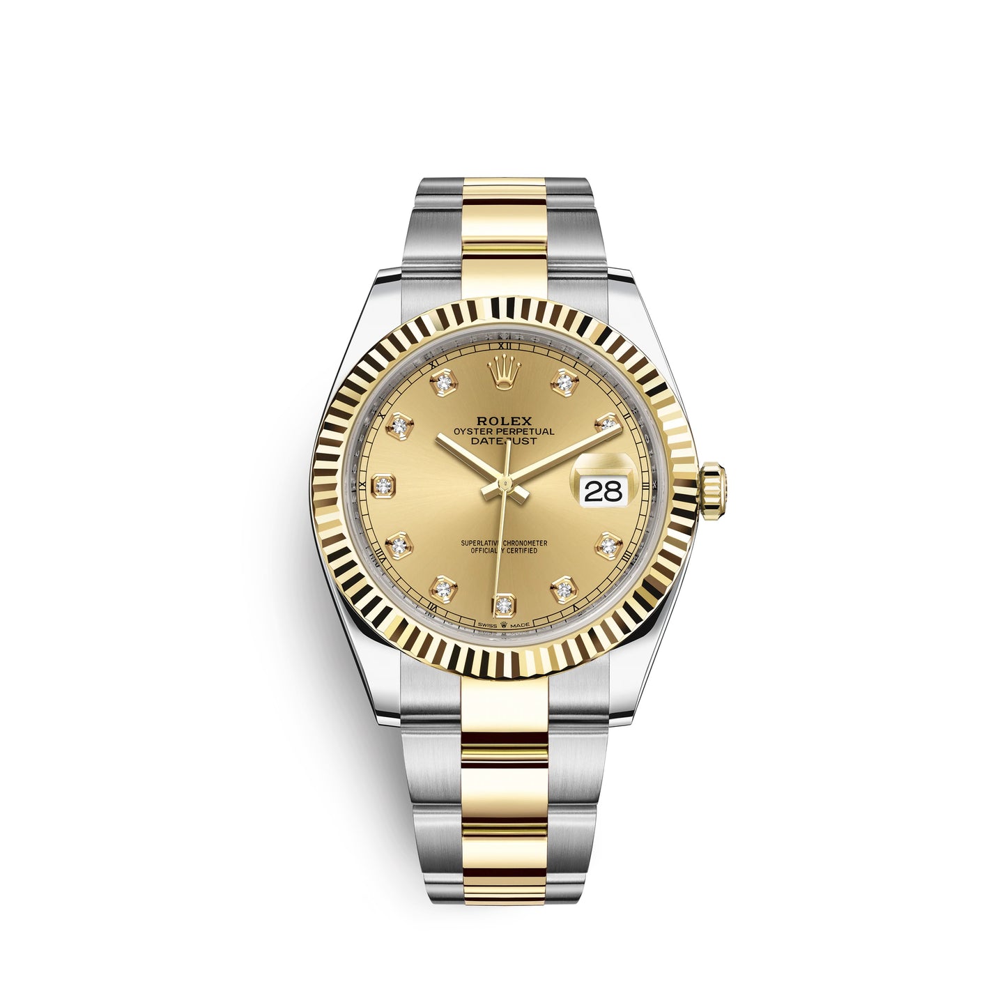 Rolex Datejust 41, 18k Yellow Gold and Stainless Steel, 41mm, Ref# 126333-0011
