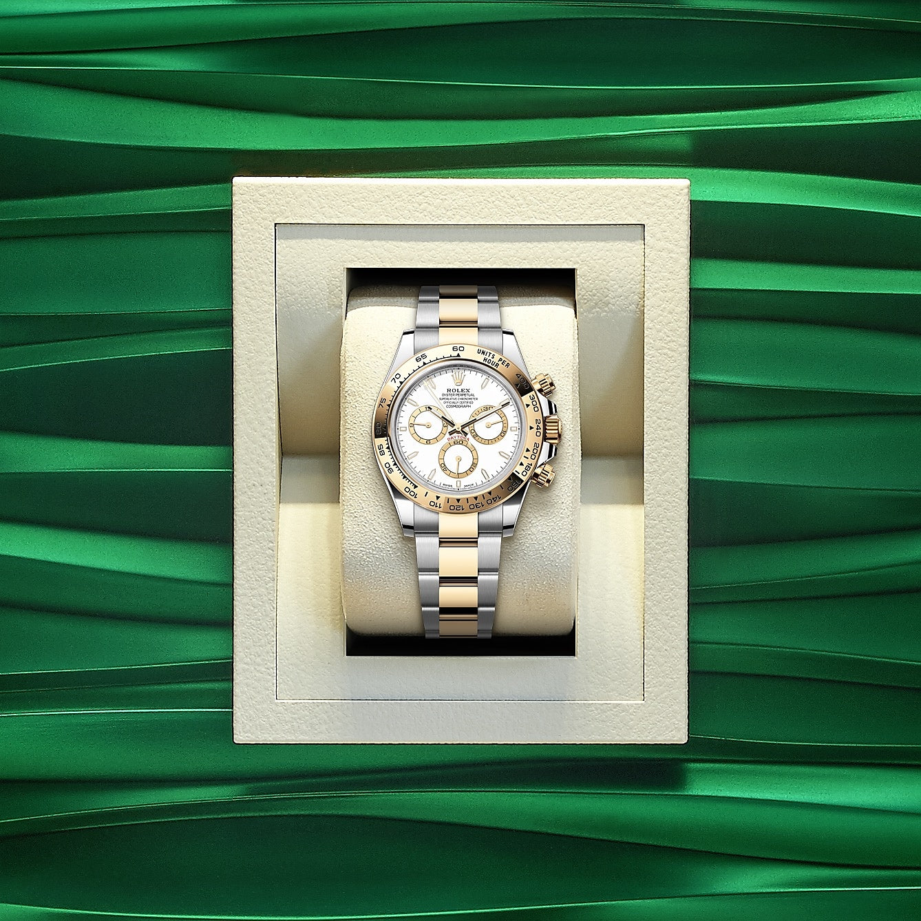 Rolex Cosmograph Daytona 40mm, Oystersteel and 18k Yellow Gold, Ref# 126503-0001, Watch in a box