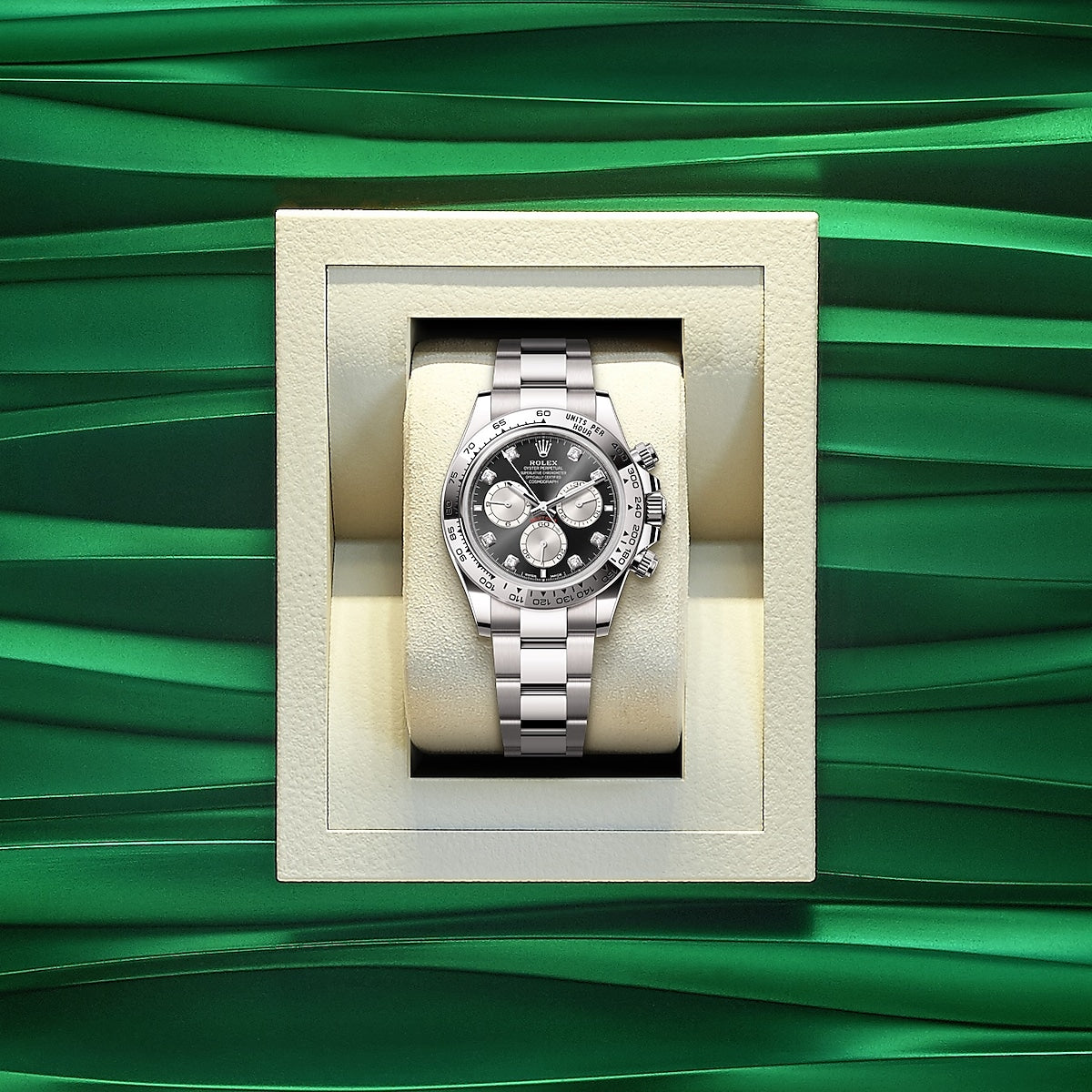 Rolex Cosmograph Daytona 40mm, 18k White Gold, Ref# 126509-0002, Warch in a box