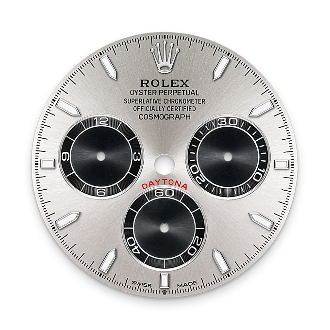 Rolex Cosmograph Daytona 40mm, 18k White Gold, Ref# 126509-0003, Dial