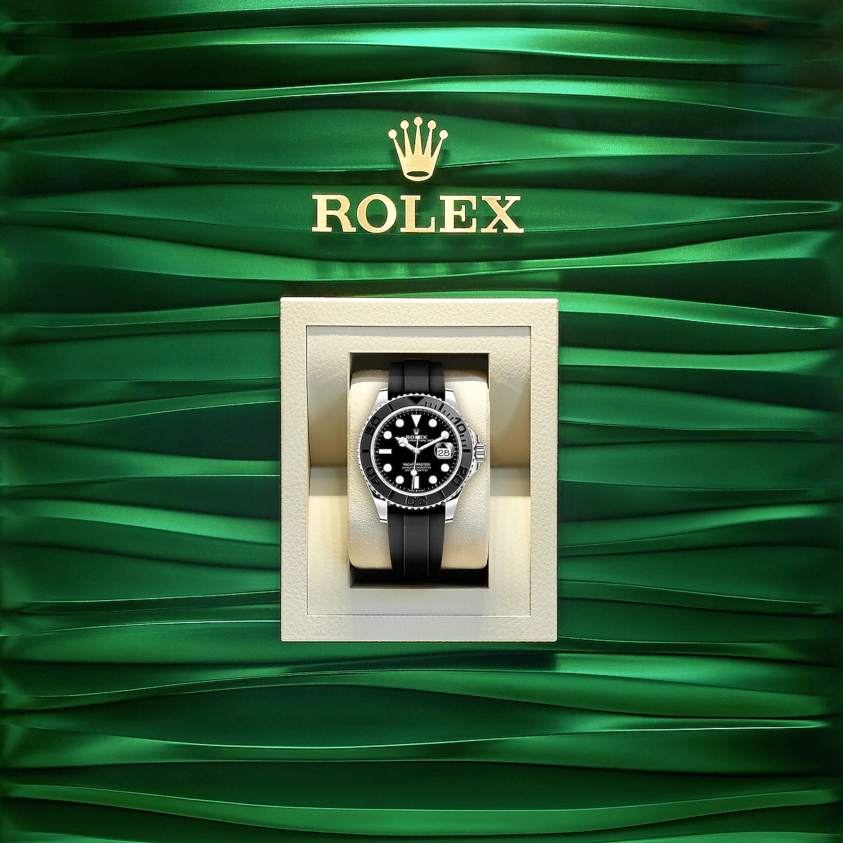 Rolex Yacht-Master 42 mm 18kt White Gold Men's Watch 226659-0002