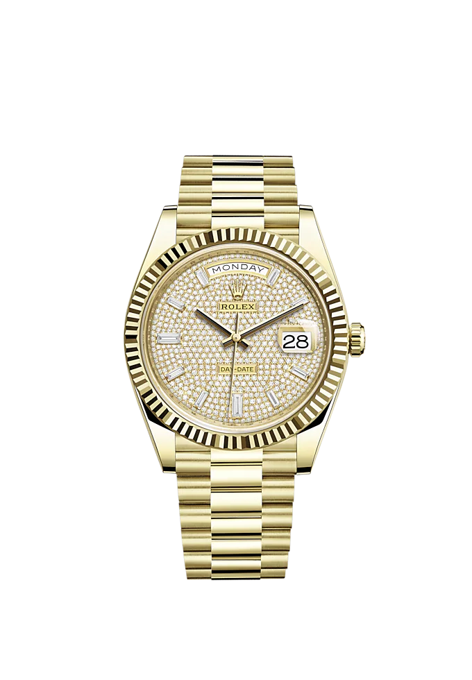 Rolex Day-Date, 40mm, 18k Yellow Gold, Ref# 228238-0054