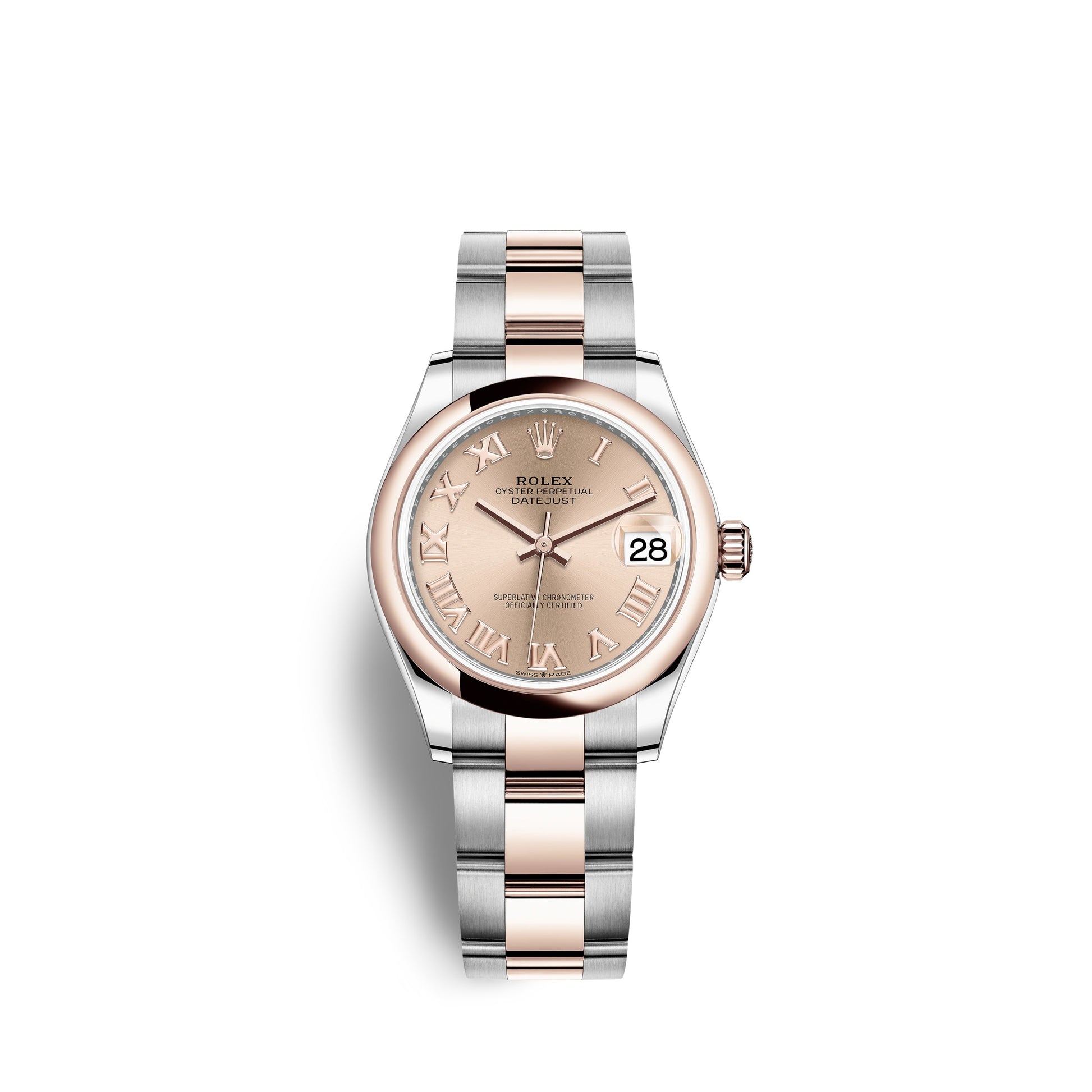 Rolex datejust 31 everose on sale gold