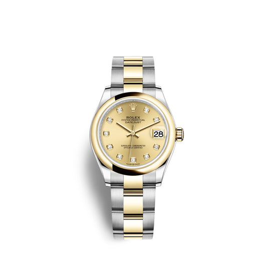 Rolex Datejust 31, Oystersteel and Yellow Gold, Ref# 278243-0025