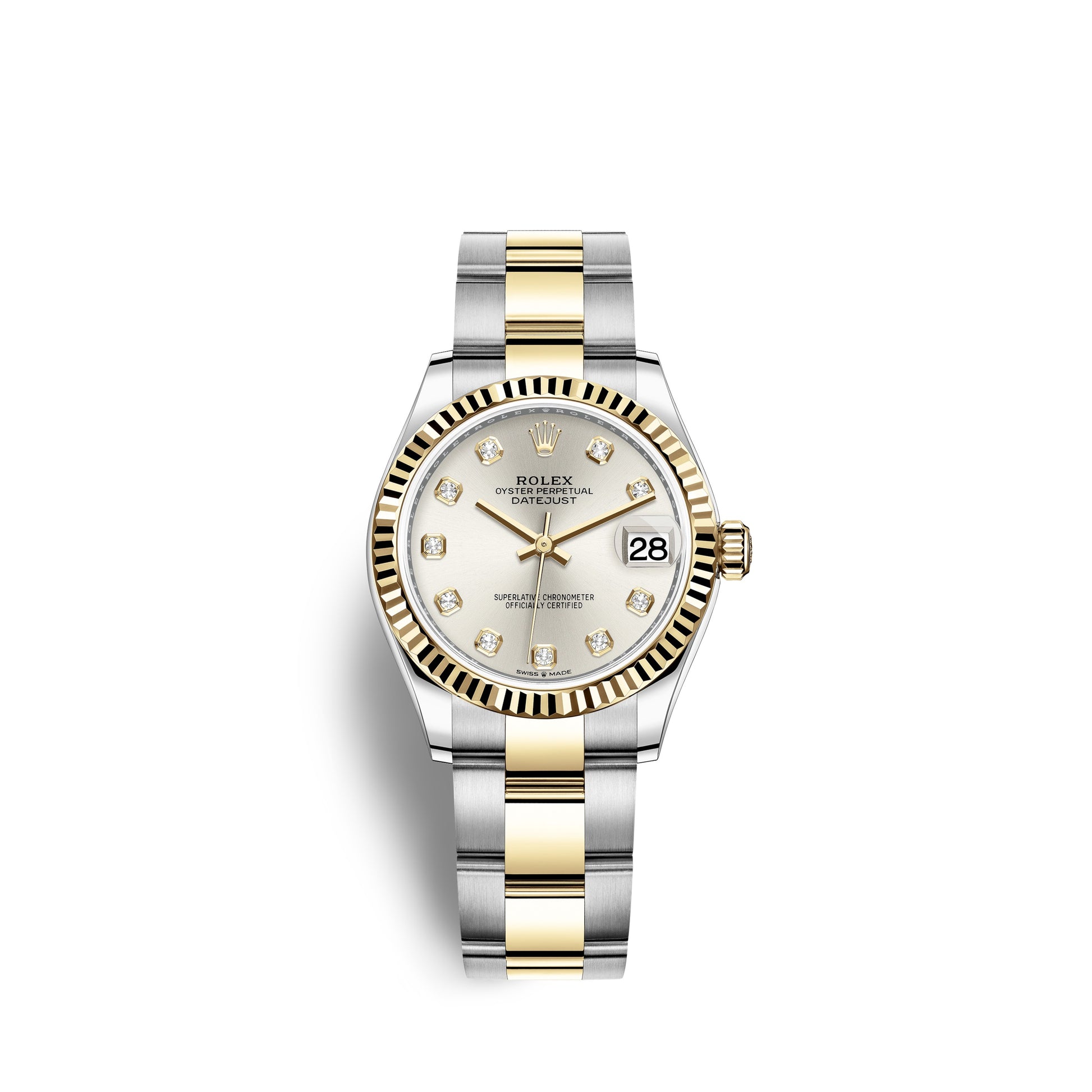 Rolex Datejust Oyster, 31 mm, Oystersteel and yellow gold, M278273-0019