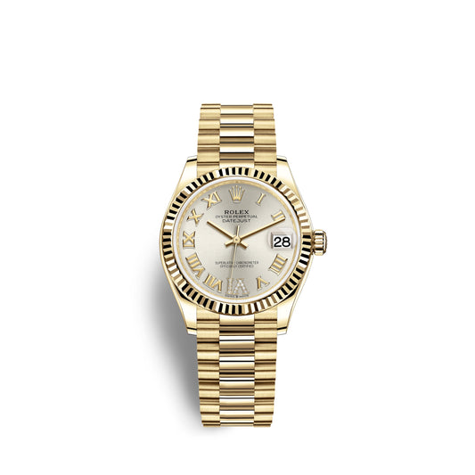 Rolex Datejust 31, 18k Yellow Gold, Ref# 278278-0028