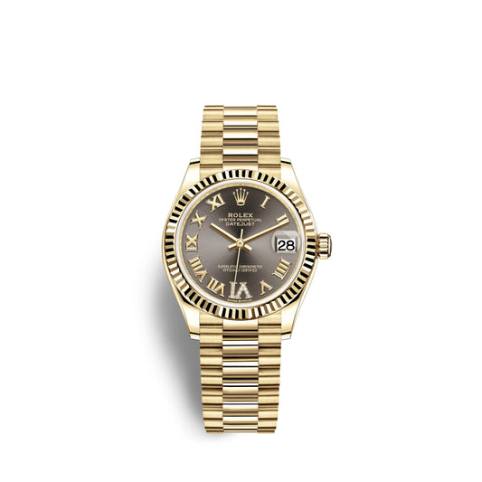 Rolex Datejust 31, 18k Yellow Gold, Ref# 278278-0032