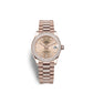 Rolex Datejust 31, 18kt Everose Gold, Ref# 278285RBR-0018