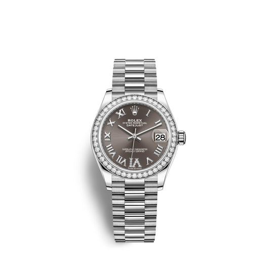 Rolex Datejust 31, 18kt White Gold, Ref# 278289RBR-0020