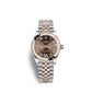 Rolex Datejust 31, Oystersteel, 18kt Everose Gold and diamonds, Ref# 278341RBR-0004