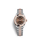 Rolex Lady-Datejust 28, Oystersteel and 18k Everose Gold, Ref# 279161-0011