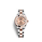 Rolex Lady-Datejust 28, Oystersteel and 18k Everose Gold, Ref# 279161-0028