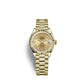 Rolex Lady-Datejust 28, 18k Yellow Gold, Ref# 279178-0017