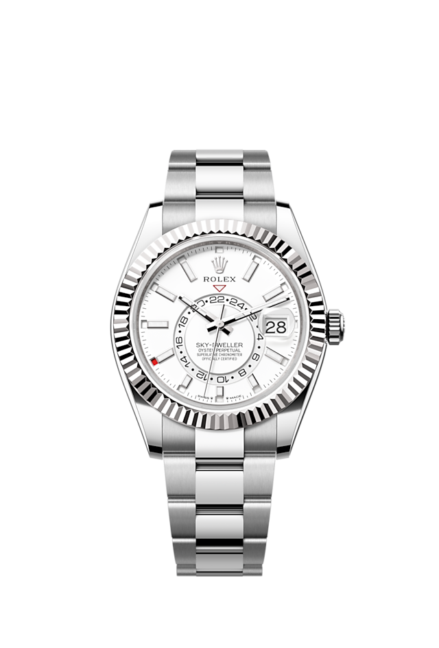 Rolex Sky-Dweller, 42mm, Oystersteel and 18k White Gold, Ref# 336934-0003