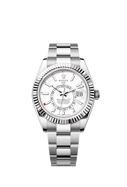 Rolex Sky-Dweller, 42mm, Oystersteel and 18k White Gold, Ref# 336934-0003