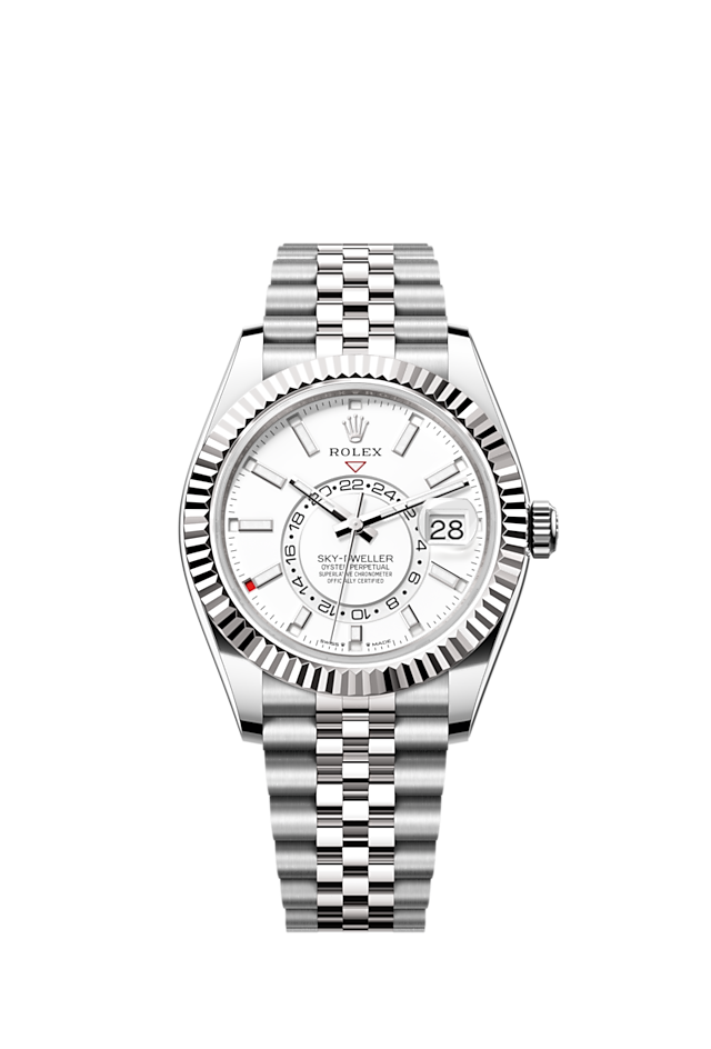 Rolex Sky-Dweller, 42mm, Oystersteel and 18k White Gold, Ref# 336934-0004