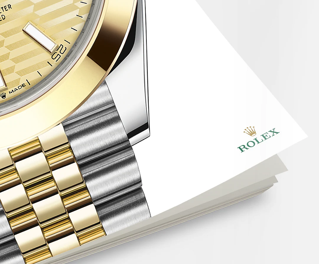 2022 Rolex Datejust 41 Yellow Gold Oystersteel Silver Dial (126303