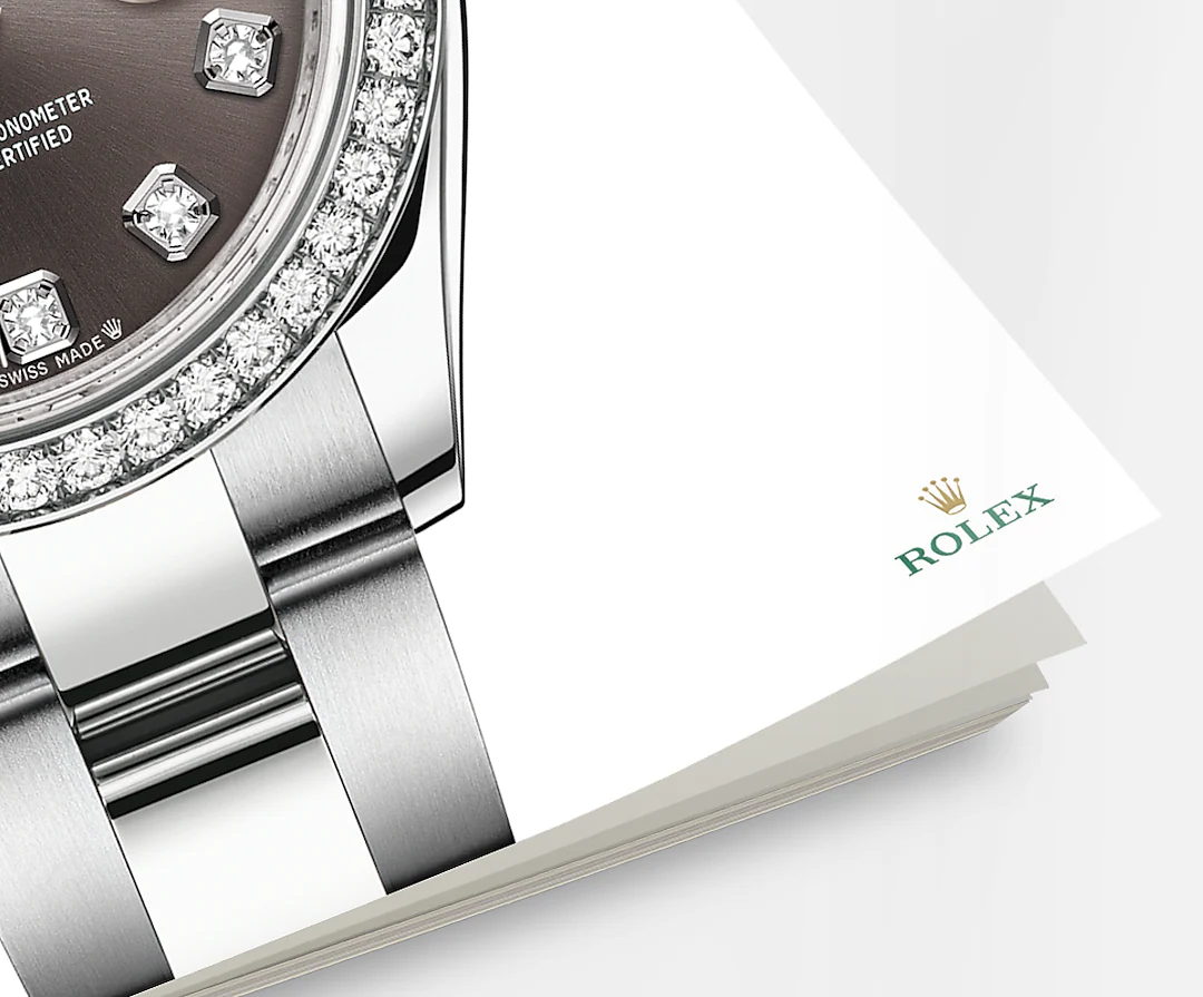 Rolex Lady-Datejust 28, Oystersteel and 18k White Gold, Ref# 279384RBR-0018, Bezel and bracelet