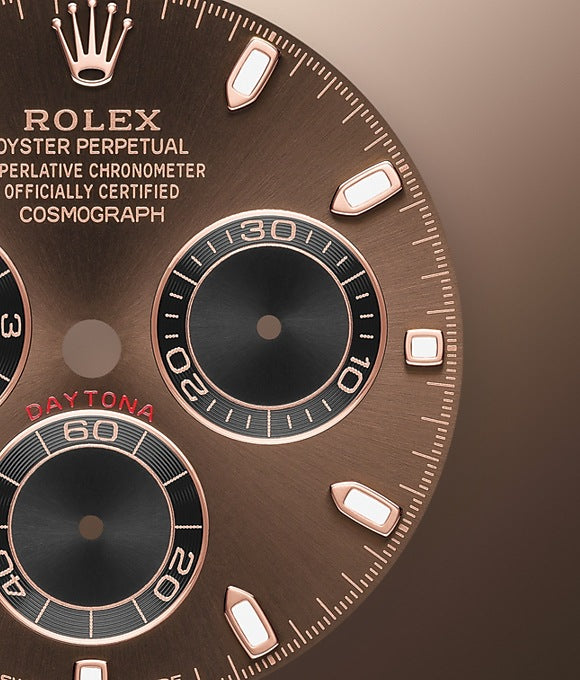 Dial Rolex Cosmograph Daytona 40 mm 18 ct Everose gold Ref# 116515LN-0041