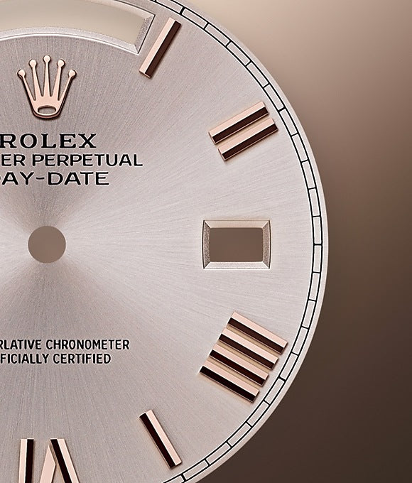 Dial Rolex Day-Date 40 Everose gold Ref# 228235-0001
