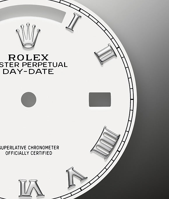 Dial Rolex Day-Date 36 White gold Ref# 128239-0038