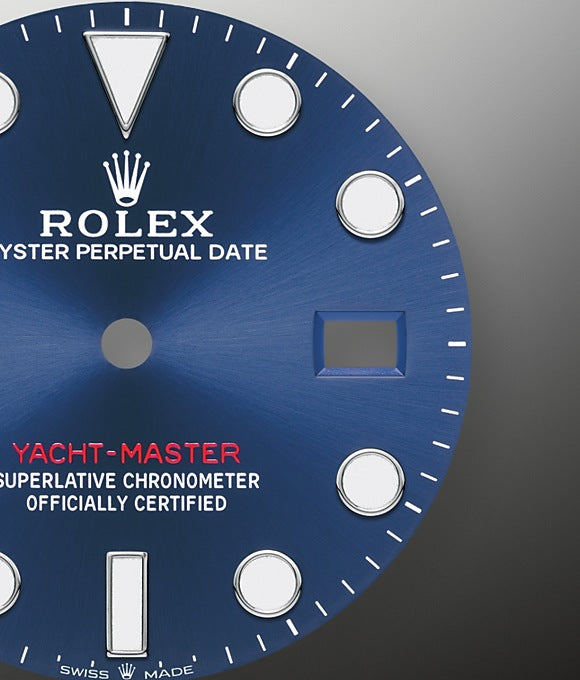 Rolex Yacht-Master 40 Steel Platinum Bezel Blue Dial 126622