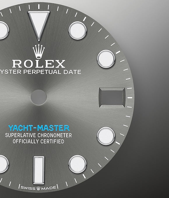 Dial Rolex Yacht-Master Oystersteel and platinum Ref# 268622-0002