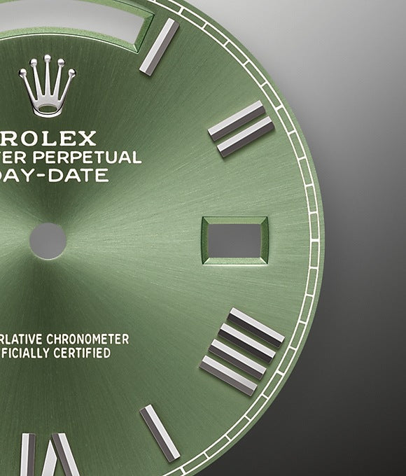 Dial Rolex Day-Date 40 Platinum Ref# 228396TBR-0020