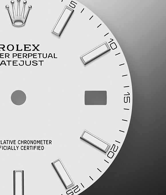 Dial Rolex Datejust 41 Oystersteel and white gold Ref# 126334-0010