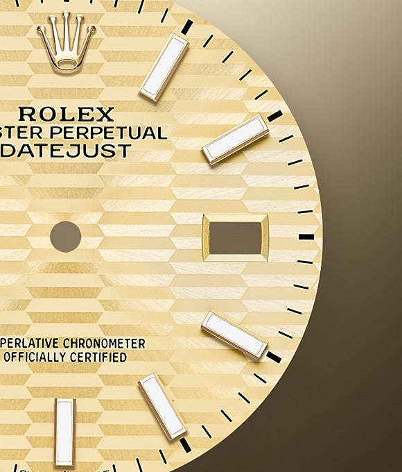 Dial Rolex Datejust 36 Oystersteel and yellow gold Ref# 126283RBR-0026