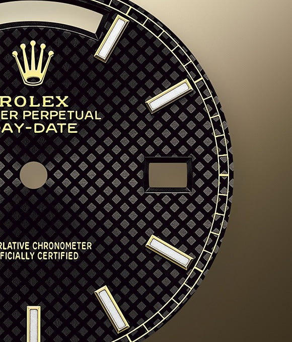 Dial Rolex Day-Date 40 Yellow gold Ref# 228348RBR-0004
