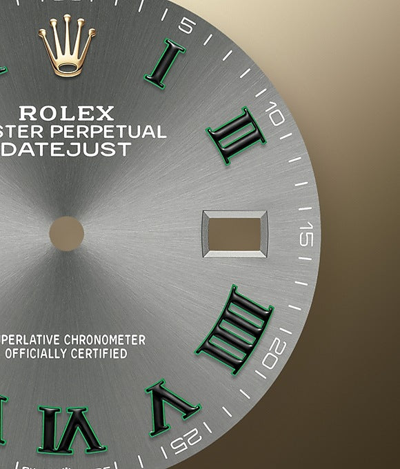 Dial Rolex Datejust 36 Oystersteel and yellow gold Ref# 126283RBR-0021