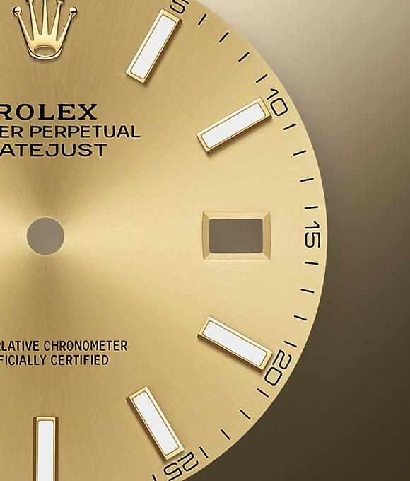 Dial Rolex Datejust 41 Oystersteel and yellow gold Ref# 126333-0009