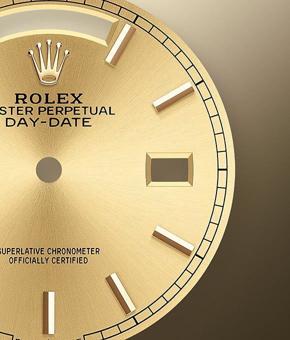 Dial Rolex Day-Date 36 Yellow gold Ref# 128238-0046