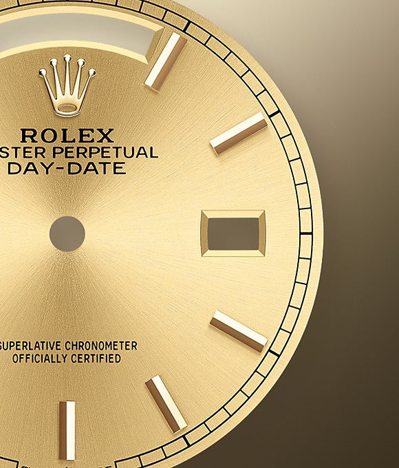 Dial Rolex Day-Date 36 Yellow gold Ref# 128238-0045
