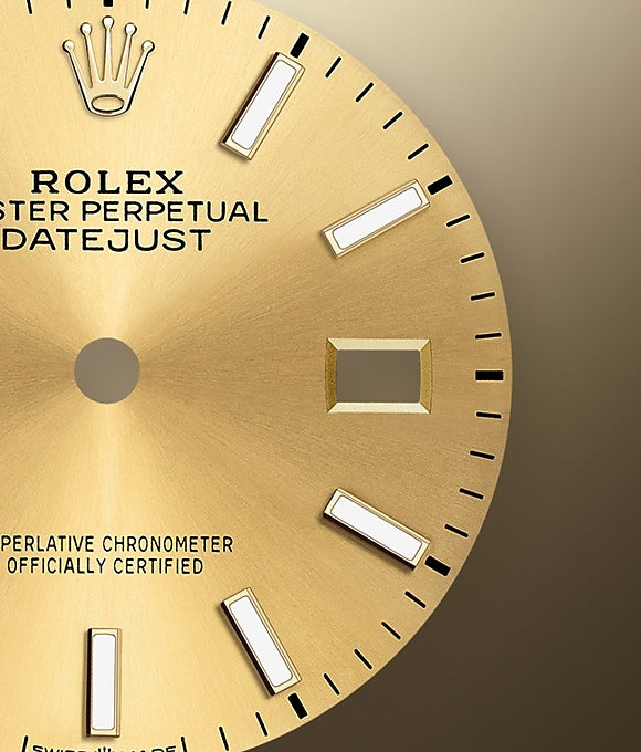 Dial Rolex Datejust 36 Oystersteel and yellow gold Ref# 126283RBR-0002