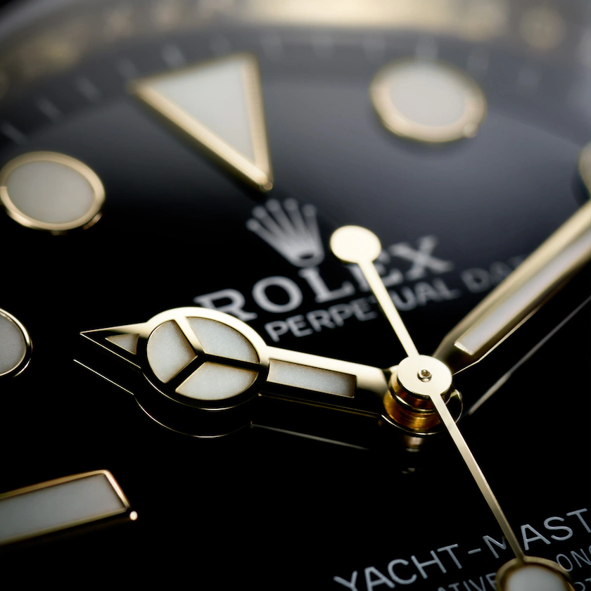Rolex Yacht-Master 42mm 226658 yellow Gold Oysterflex Black Dial
