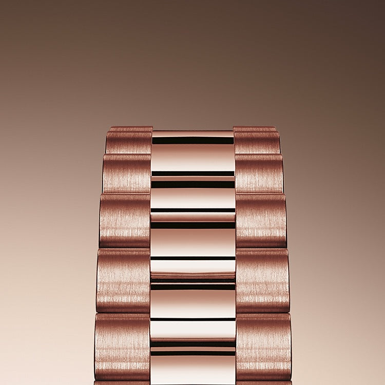 Rolex Lady-Datejust 28, 18k Everose Gold, Ref# 279175-0017, Bracelet
