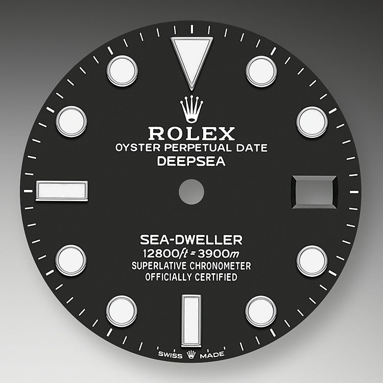 Rolex Deepsea, 44mm, Oystersteel, Ref# 136660-0004, Dial