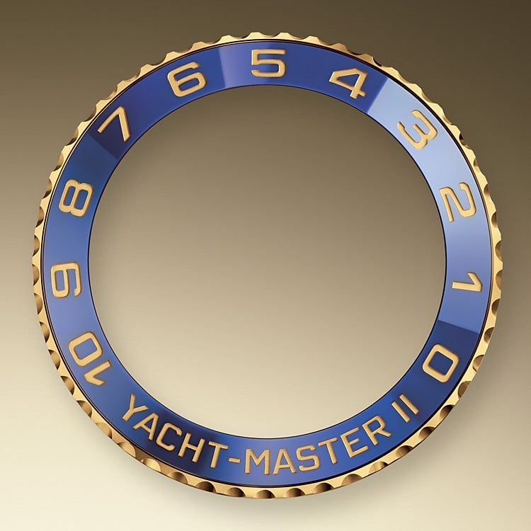 Rolex Yacht-Master II Yellow Gold - Matt White Mercedes Dial (Ref#116688)