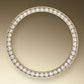 Rolex Datejust 31, Oystersteel, 18kt Yellow Gold and diamonds, Ref# 278383RBR-0017, Bezel