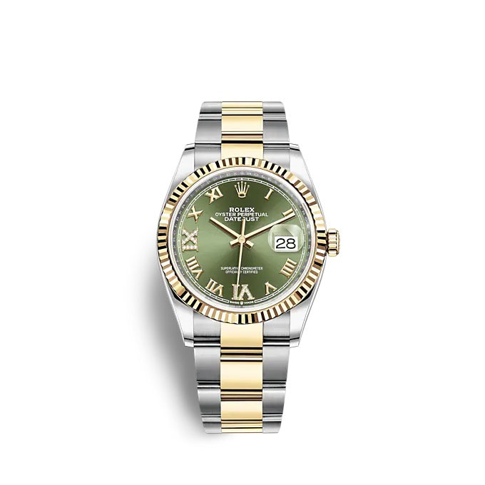 Rolex Datejust 36 Oystersteel and yellow gold Ref# 126233-0026