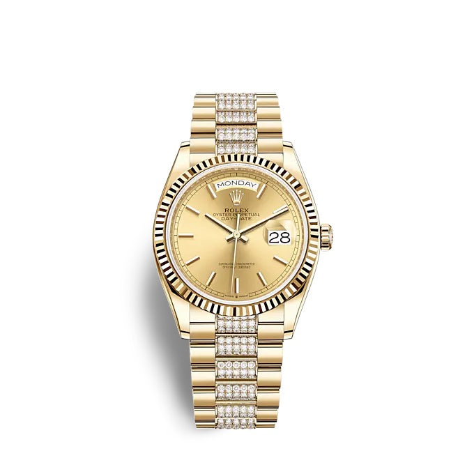 Rolex Day-Date 36 Yellow gold Ref# 128238-0046