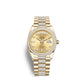 Rolex Day-Date 36 Yellow gold Ref# 128348RBR-0010