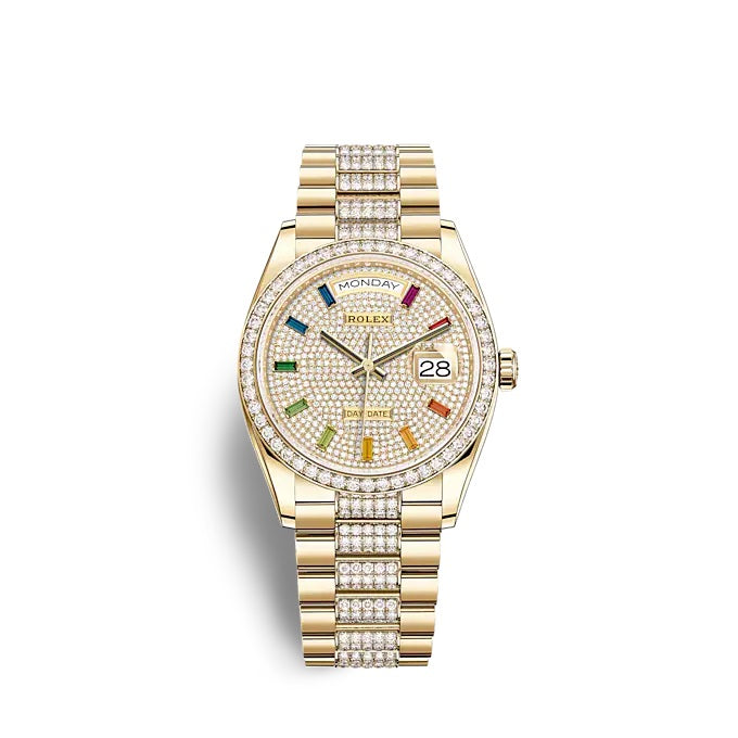 Rolex Day-Date 36 Yellow gold Ref# 128348RBR-0031