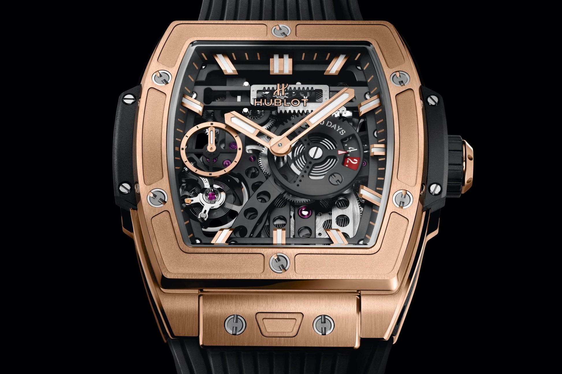 Hublot Spirit of Big Bang Meca-10 King Gold 45mm 614.OX.1180.RX