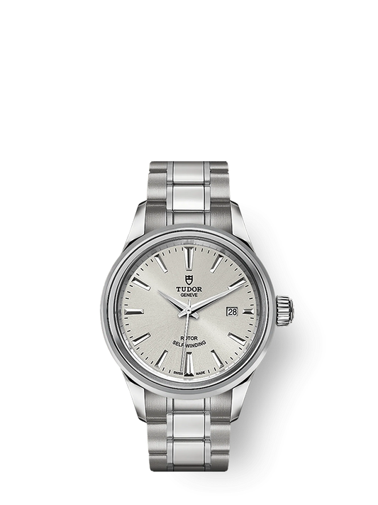 Tudor Style, Stainless Steel, 28mm, Ref# M12100-0001