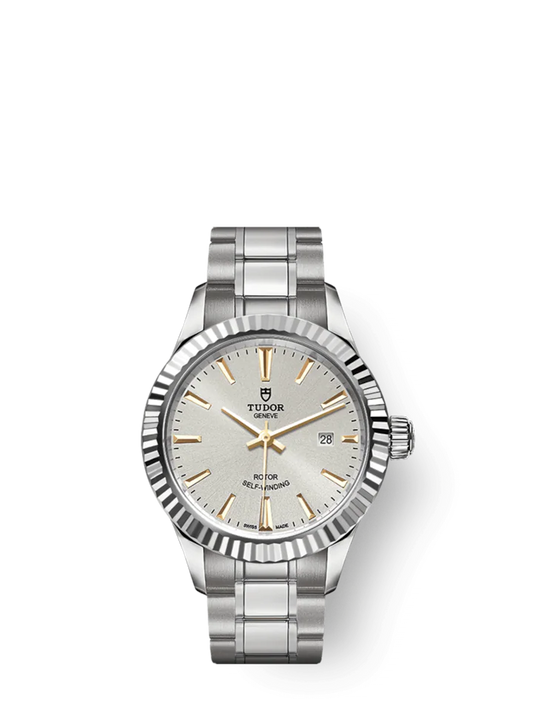 Tudor Style, Stainless Steel, 28mm, Ref# M12110-0005