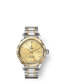Tudor Style, Stainless Steel and Yellow Gold with Diamond-set, 28mm, Ref# M12113-0007
