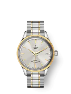 Tudor Style, Stainless Steel and Yellow Gold, 34mm, Ref# M12303-0002